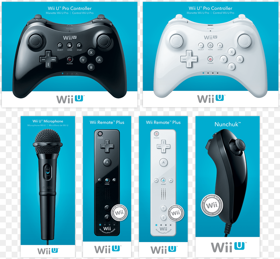 Not To Scale Nintendo Wiiuac Nunchuk Controller Black, Electrical Device, Microphone, Electronics, Headphones Png Image
