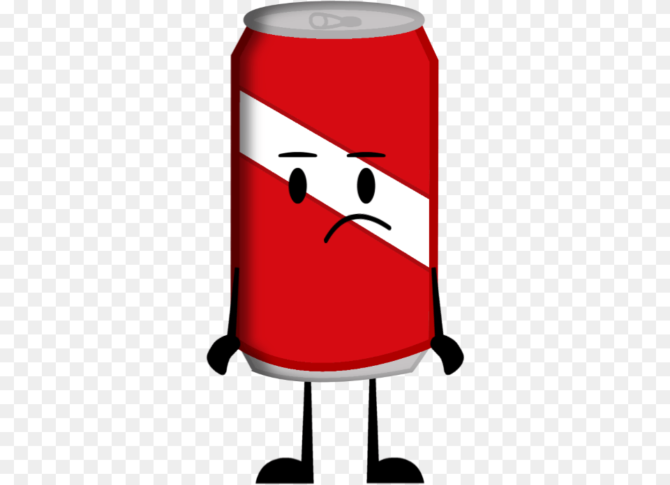 Object Shows Coke Can, Tin, Beverage, Soda Png Image