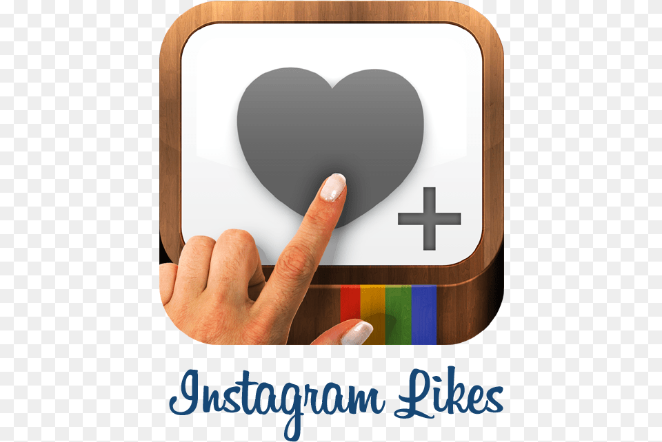 Image Of 500 Real Active Instagram Likes Buy Instagram Like, Body Part, Finger, Hand, Person Free Png Download