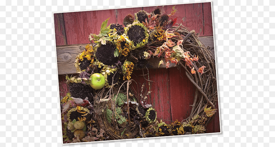 Image Of A Autumn Harvest Wreath Bouquet, Apple, Flower, Flower Arrangement, Flower Bouquet Png