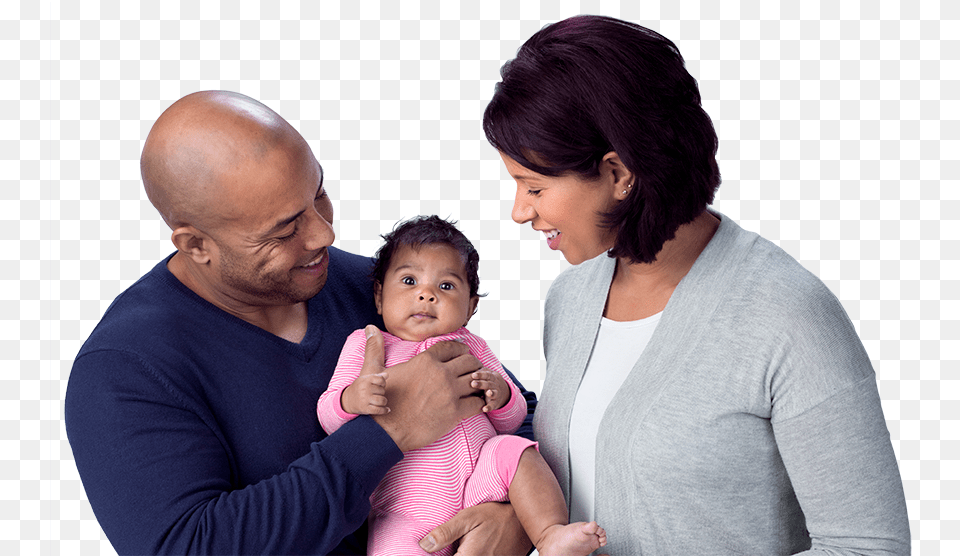 Image Of A Mother And Father With Their Baby Baby, Adult, Portrait, Photography, Person Png