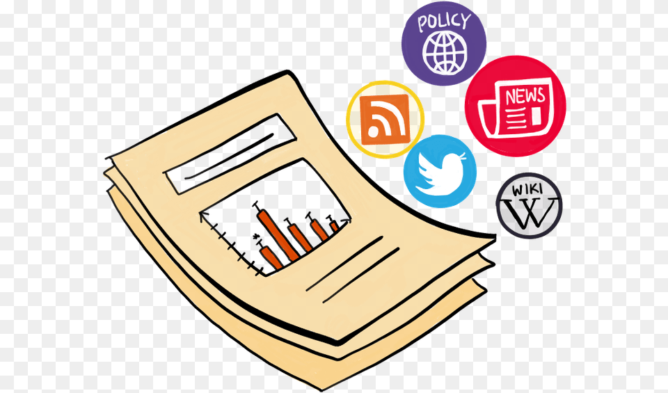 Of A Research Paper With Five Icons Altmetrics, Text, Book, Publication Png Image