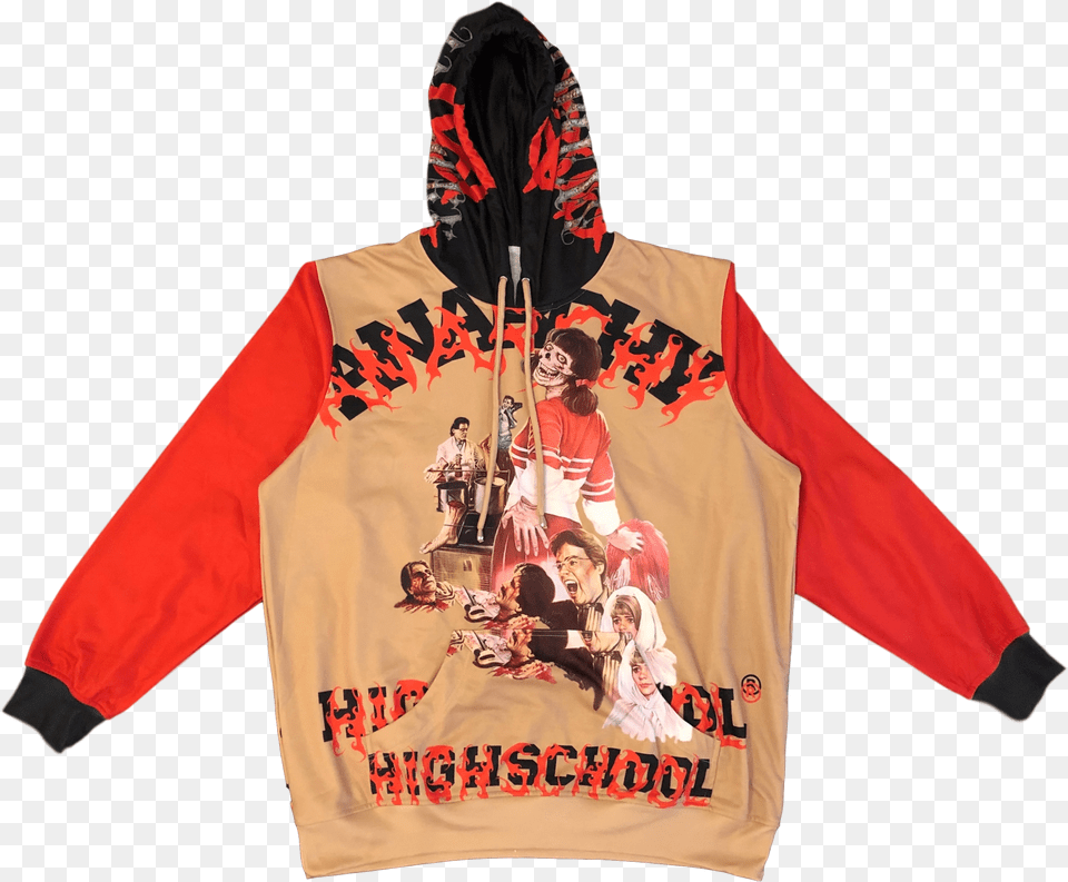 Of Anarchy High School Cut N Sew Hoodie Return To Horror High, Clothing, Coat, Sweatshirt, Sweater Png Image