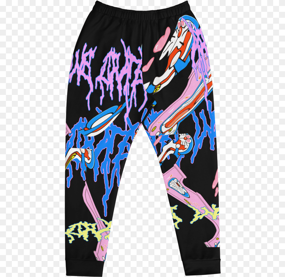 Image Of Are We Crazy Black Pants Pajamas, Clothing, Swimming Trunks Free Transparent Png