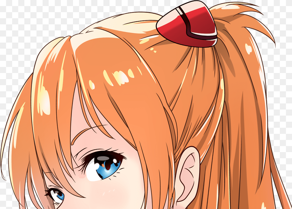 Image Of Asuka Langley Cartoon, Book, Comics, Publication, Person Free Png Download