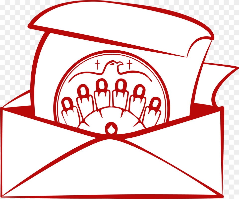 Image Of Atikameksheng Trust Red Application Icon, Envelope, Mail, People, Person Free Png