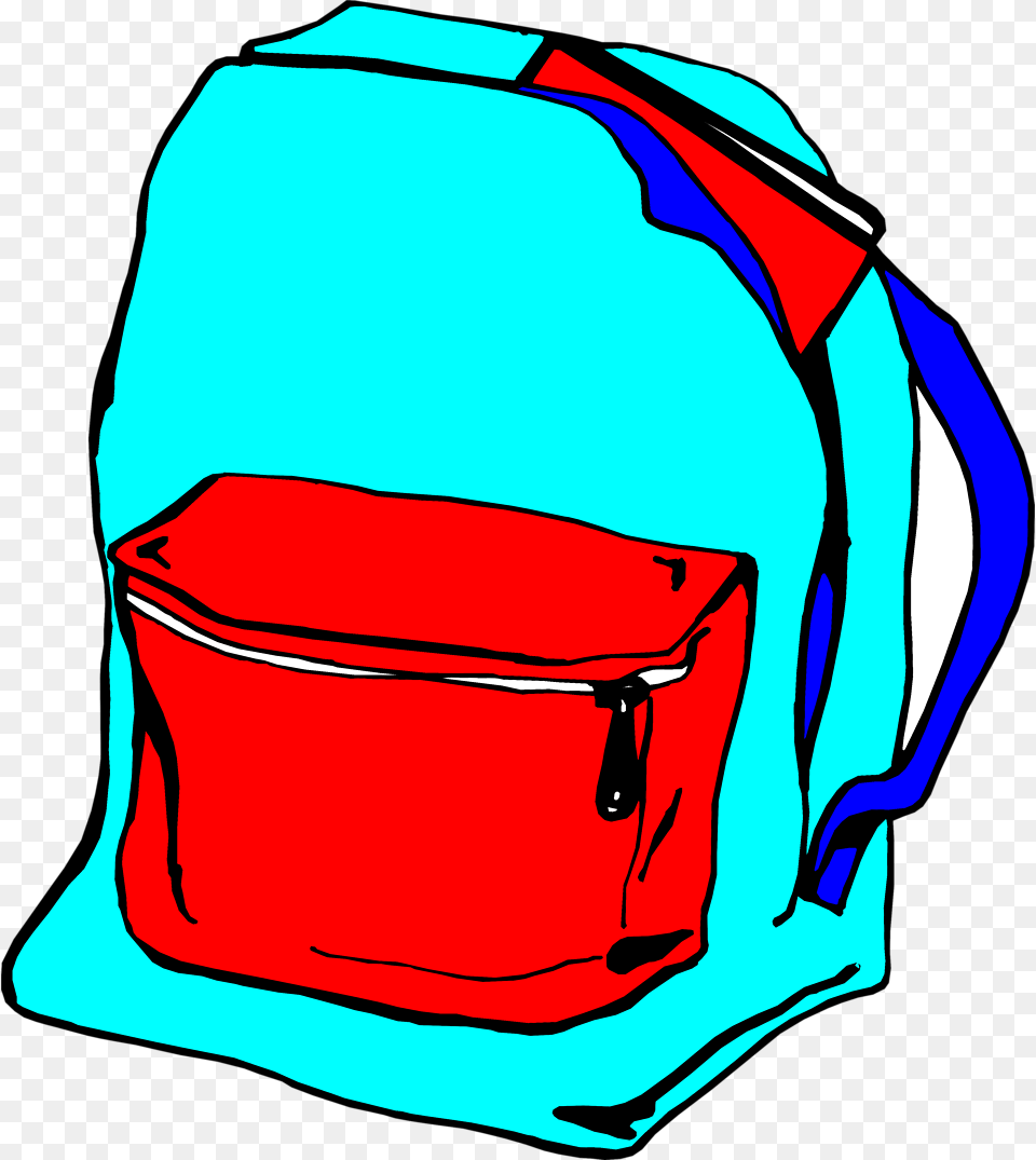 Image Of Backpack Clipart Book Bag Clip Art, Person Png