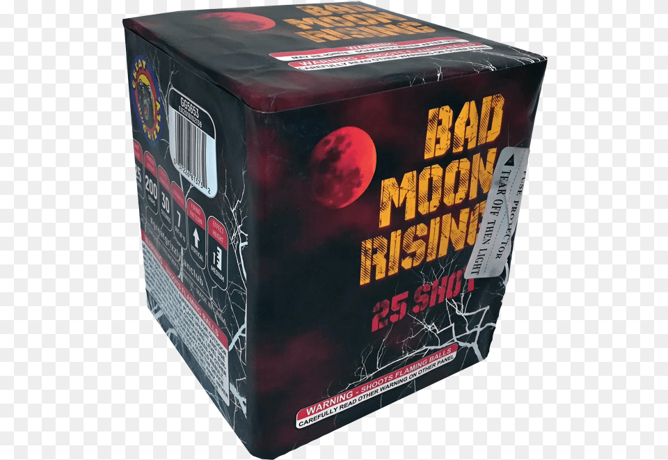 Image Of Bad Moon Rising 25 Shots Star Lord, Box, Cardboard, Carton Free Transparent Png