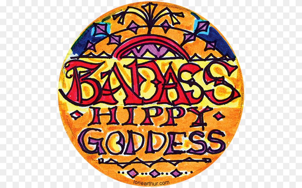 Of Badass Hippy Goddess Circle, Advertisement, Face, Head, Person Png Image