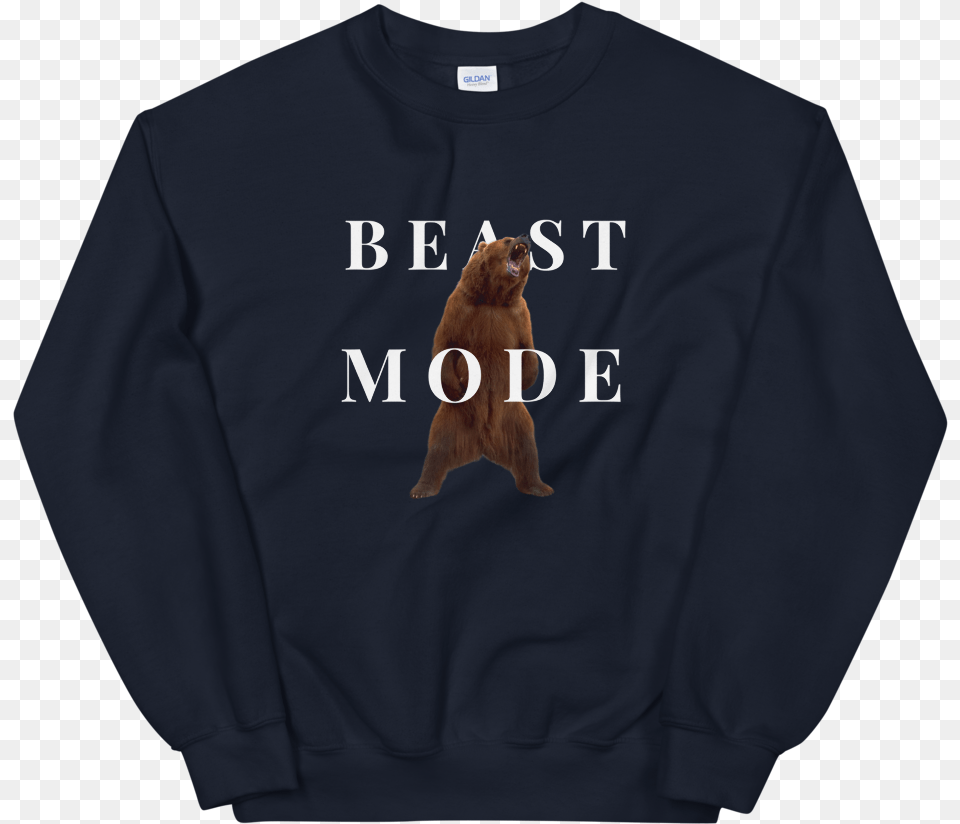 Image Of Beast Mode Christmas Sweater Buzzfeed Unsolved, Sweatshirt, Sleeve, Clothing, Knitwear Free Transparent Png