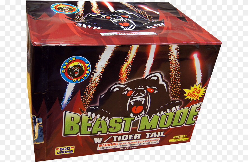 Of Beast Mode W Tiger Tail Games, Food, Sweets, Fireworks, Animal Png Image