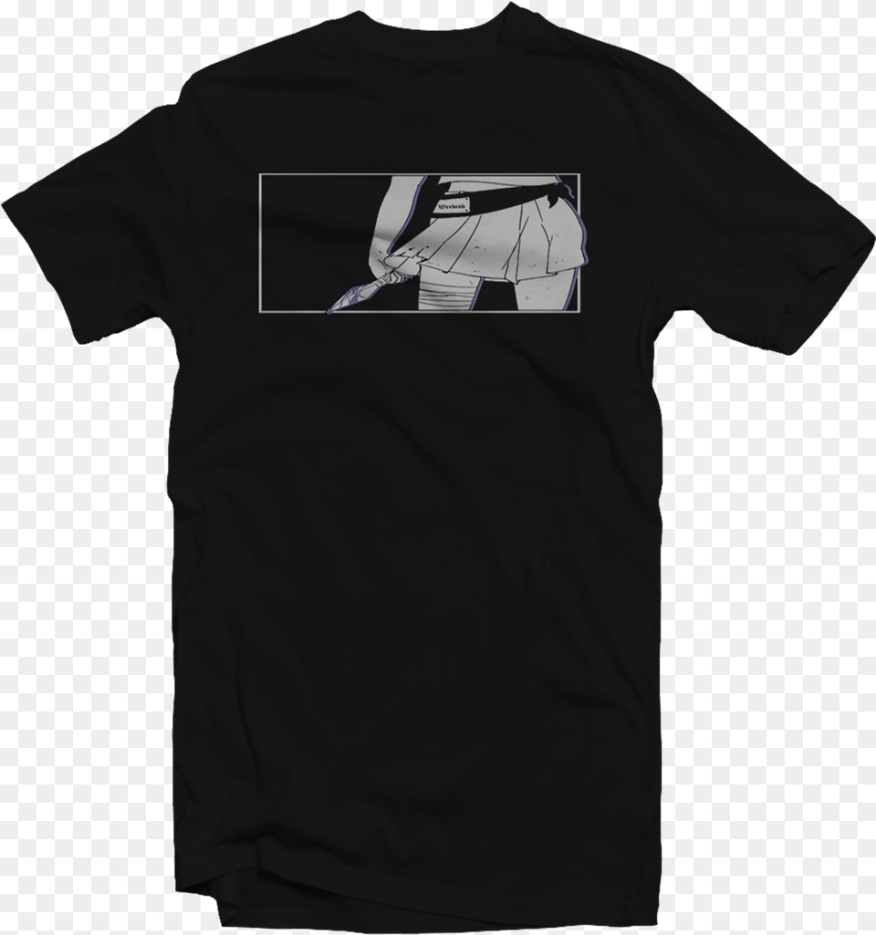 Image Of Black Kunoichi Tee T Shirt, Clothing, T-shirt, Person Png