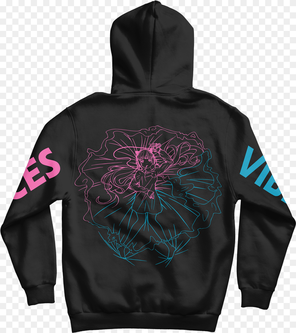 Of Black Vices Amp Vibes Hoodie Mskie Bluzy Z Kapturem, Clothing, Hood, Knitwear, Sweater Png Image