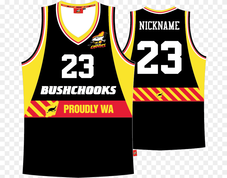 Image Of Bushchook Black Basketball Jersey Jersey, Clothing, Shirt Free Png Download