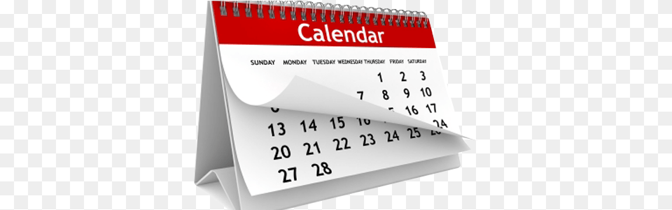 Of Calendar With Flipped, Text Png Image
