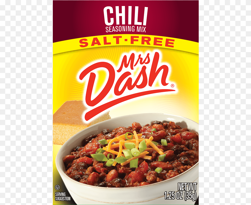 Image Of Chili Seasoning Mix Mrs Dash Taco Seasoning, Food, Meal, Dish Free Png Download