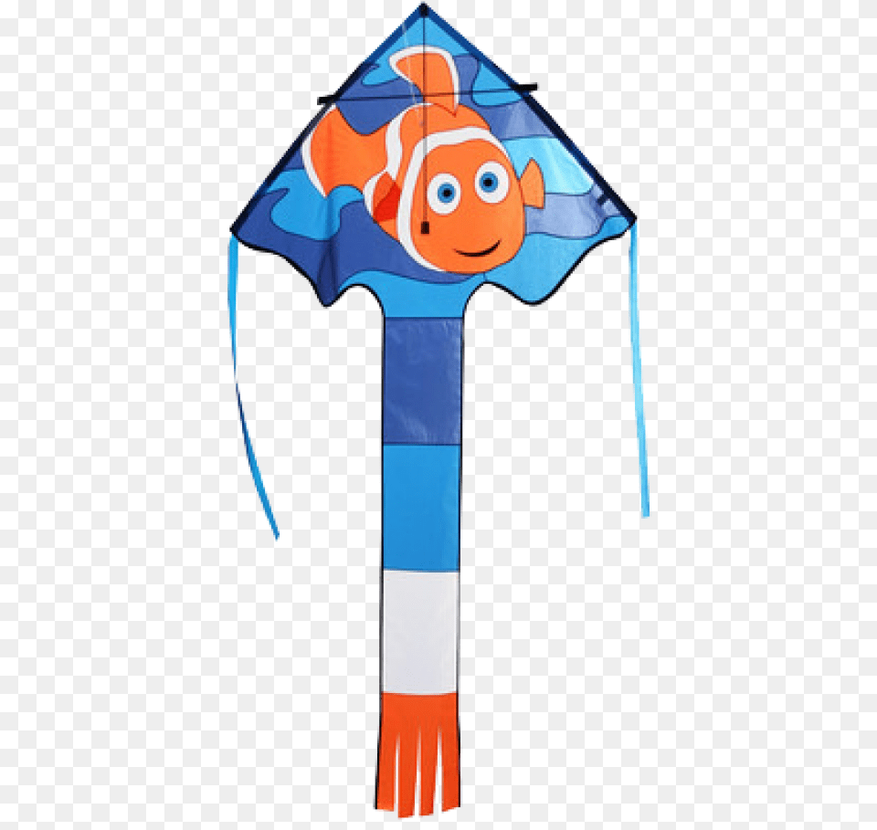 Image Of Clown Fish Best Flier Delta Kite Clown Fish Best Flier Kite, Toy, Cross, Symbol Free Png