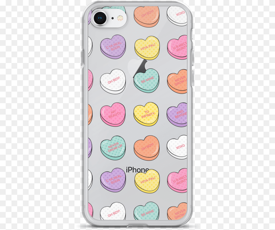 Of Conversation Heart Iphone And Samsung Case Iphone, Electronics, Mobile Phone, Phone, Food Png Image