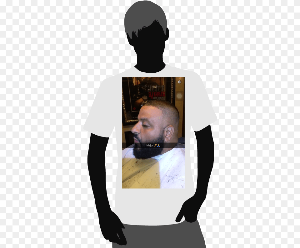 Image Of Dj Khaled Poster, T-shirt, Beard, Clothing, Face Free Png Download