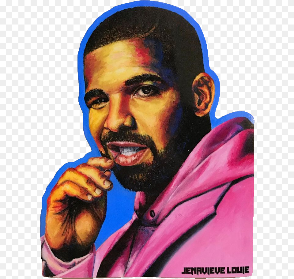 Image Of Drake Sticker Drake Sticker, Adult, Photography, Person, Man Free Png