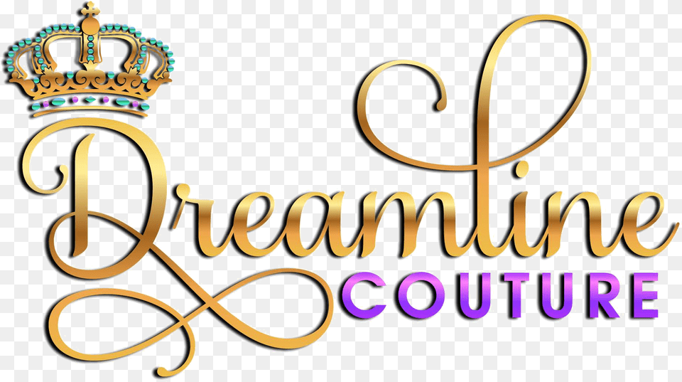 Of Dreamline Couture Logo For Your Custom Rhinestone Calligraphy, Accessories, Jewelry, Dynamite, Weapon Png Image