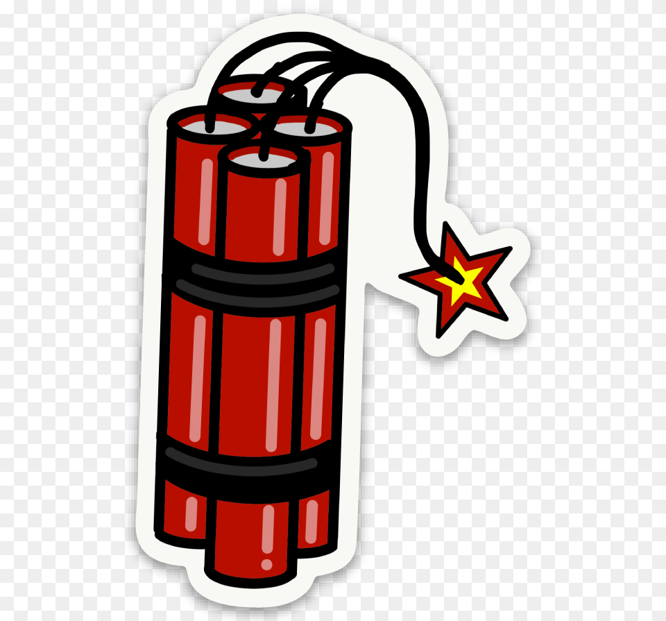 Image Of Dynamite Sticker, Weapon Free Png Download
