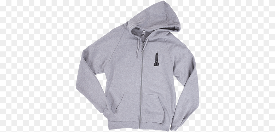 Image Of Empire State Hooded Sweatshirt Sweatshirt, Clothing, Fleece, Hood, Hoodie Free Png Download