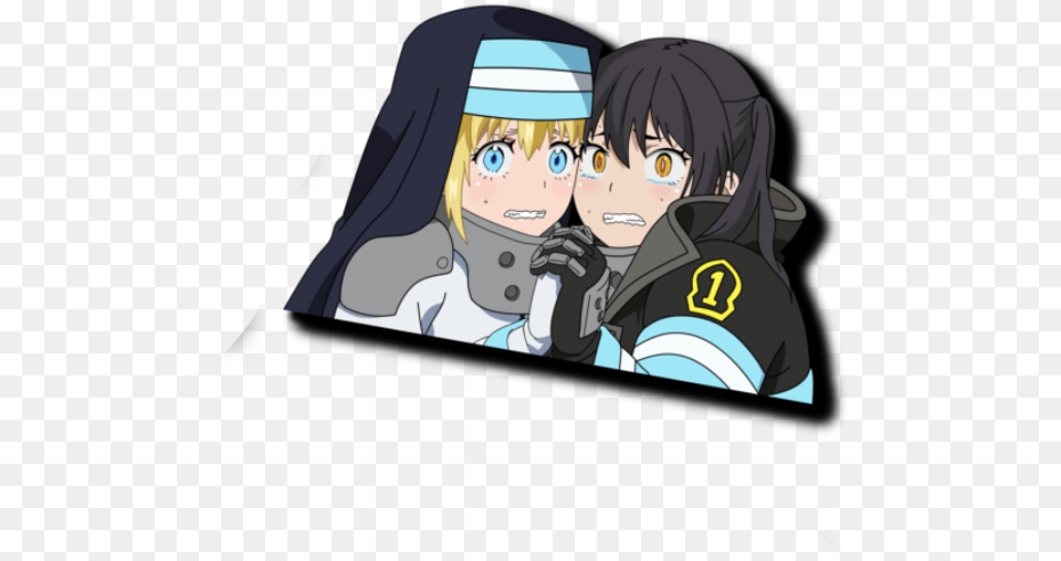 Image Of Fire Force Crybabies Cartoon, Book, Comics, Publication, Anime Free Transparent Png