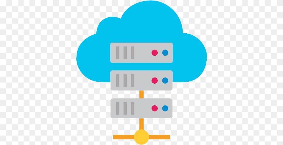 Image Of Free Web Hosting Cloud Server Icon Png