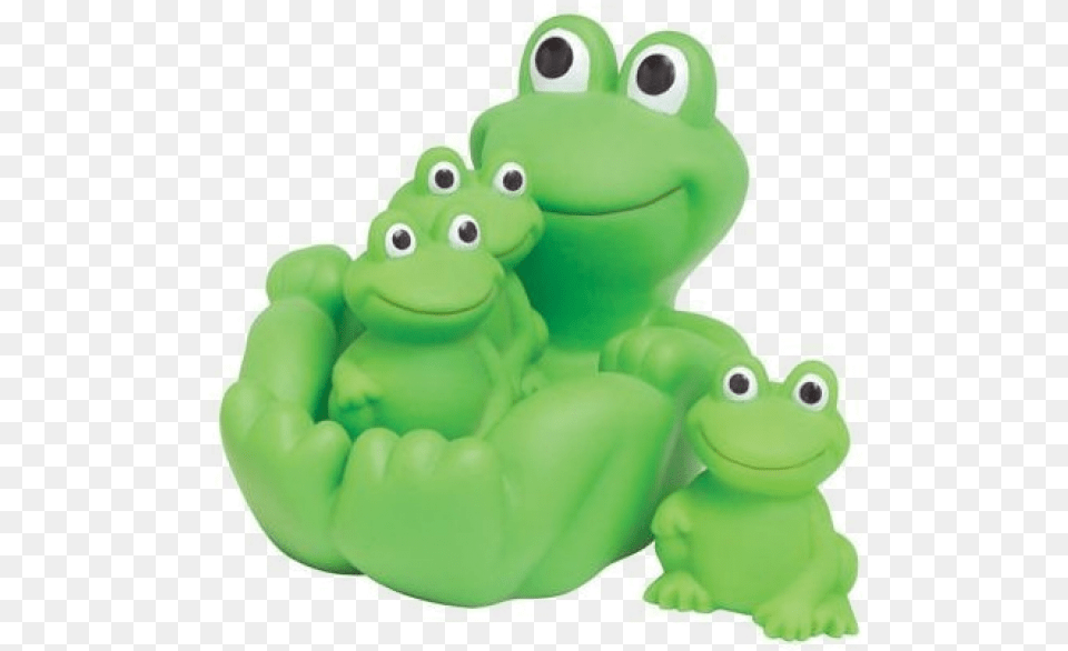 Image Of Frog Floatie Family Bathtub Toys, Green, Plush, Toy Free Transparent Png