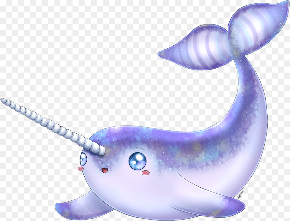 Of Galaxy The Narwhal Limited Edition Transparent Galaxy Narwhal, Animal, Mammal, Sea Life, Whale Png Image