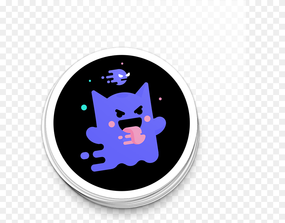 Image Of Gengar Sticker Cartoon, Art Free Transparent Png