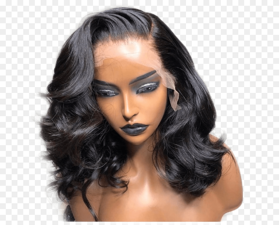Image Of Glam Gang Lacefront Wig Wig, Adult, Female, Person, Woman Free Png