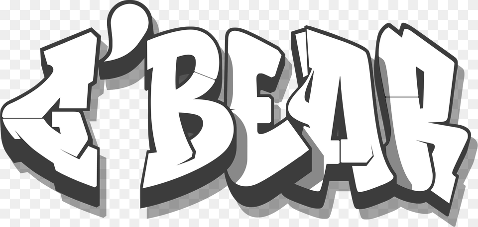 Image Of Gromie Bear Logo Gromie Bear Logo, Art, Graffiti, Text Free Png Download