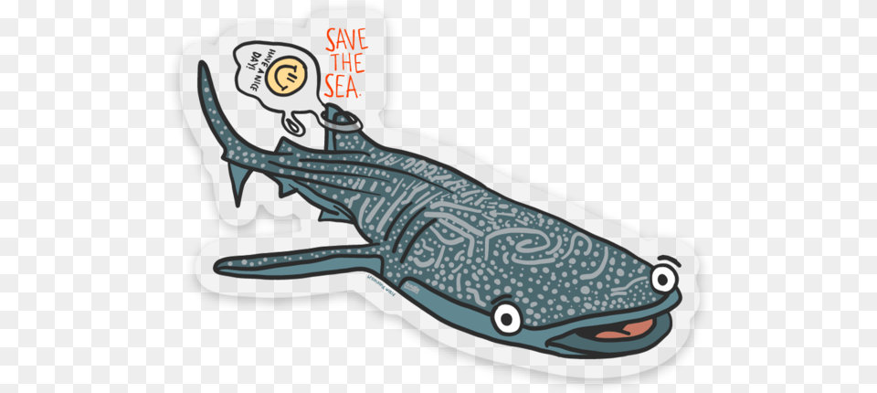 Image Of Have A Nice Day Whale Shark Cartoon, Animal, Sea Life, Fish Free Png Download