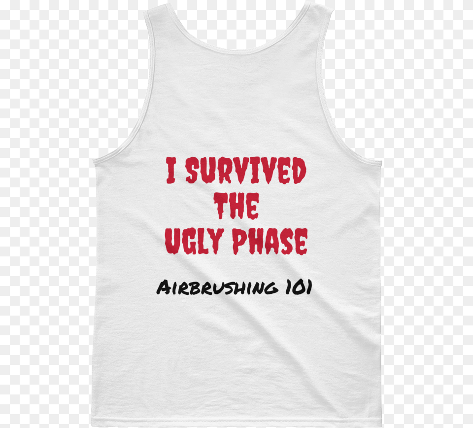 Image Of I Survived The Ugly Phase Tank Top Active Tank, Clothing, Tank Top, Person Free Transparent Png