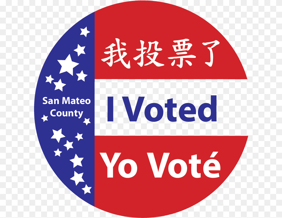 Of I Voted Sticker Voted Status, Logo, Badge, Symbol Png Image