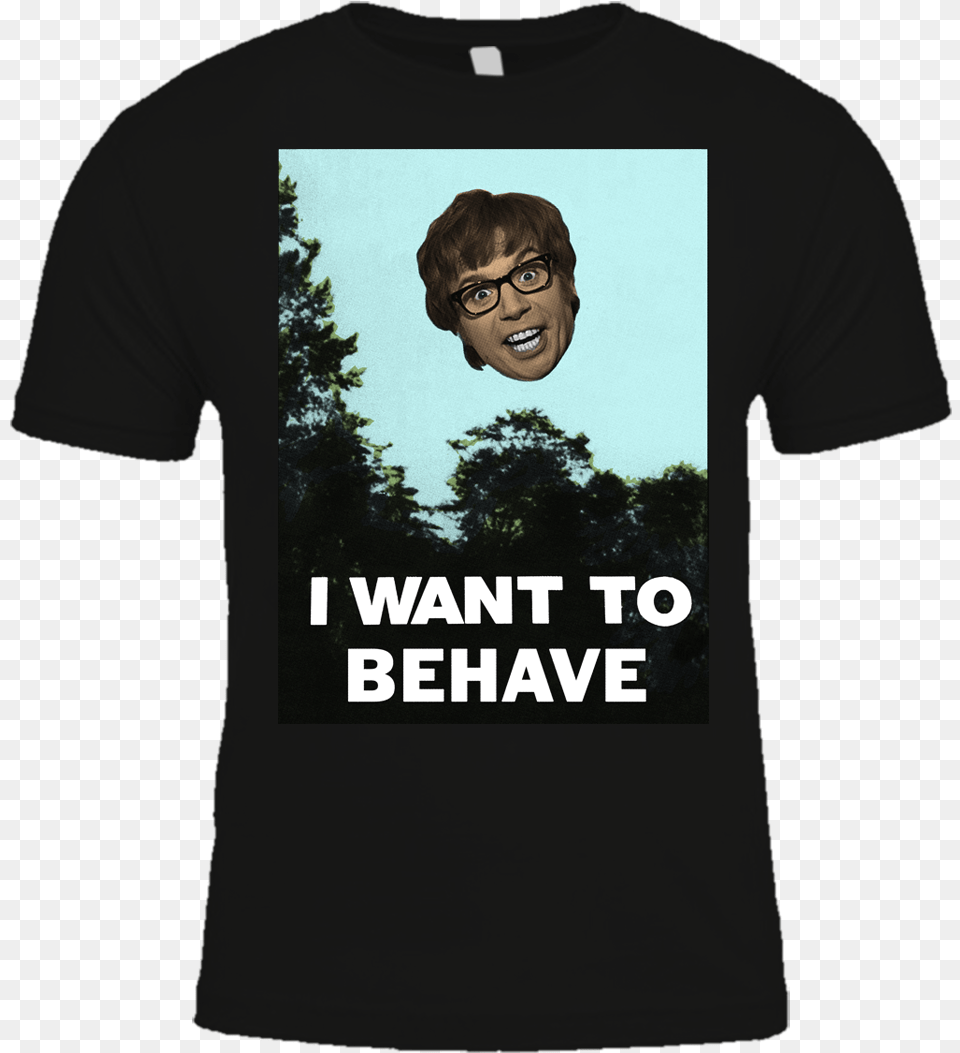 Image Of I Want To Behave T Shirt Do You Believe Aliens, Clothing, T-shirt, Baby, Face Free Png