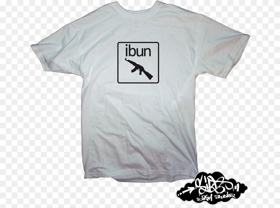 Image Of Ibun Ak 47 T Shirt T Shirt, Clothing, T-shirt Free Png