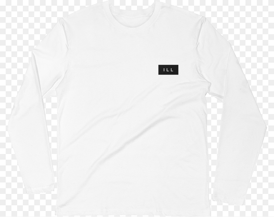 Image Of Ill Concept White Long Sleeve Tee Long Sleeved T Shirt, Clothing, Long Sleeve, T-shirt Png