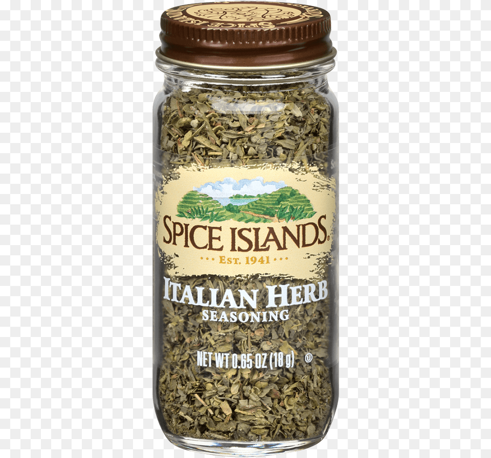 Of Italian Herb Seasoning Spice Islands, Jar, Herbal, Herbs, Plant Png Image