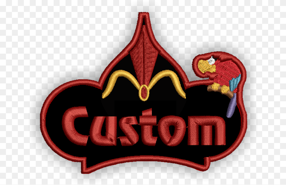 Of Jafar Custom Iron On Patch With Name Emblem, Logo, Light, Symbol Png Image