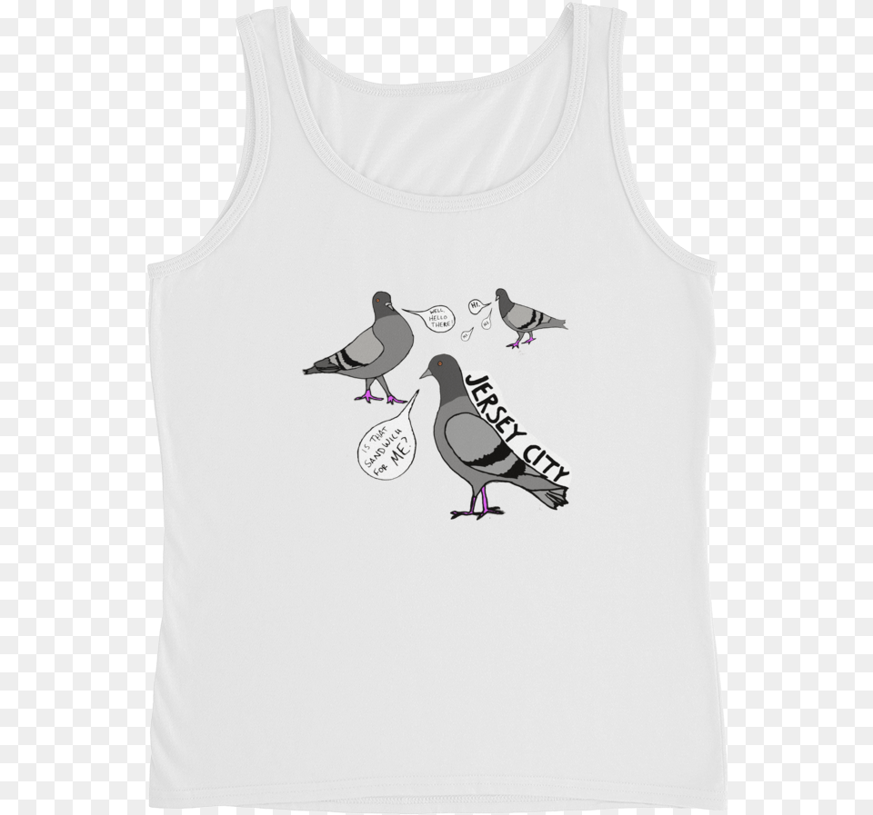 Image Of Jersey City Pigeons Are Kind Of Jerks Northern Mockingbird, Animal, Bird, Clothing, Tank Top Png