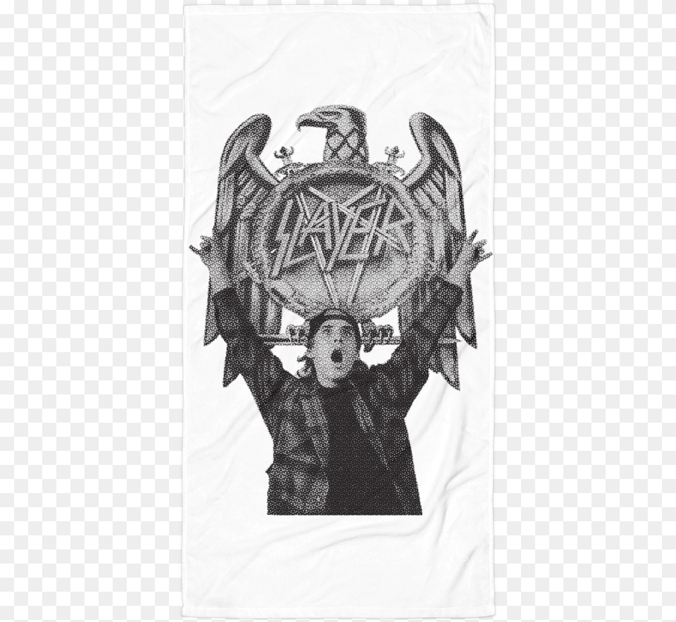 Image Of John Cardiel Slayer Poster Heavy Metal Towel Crest, Person, Face, Head Free Transparent Png