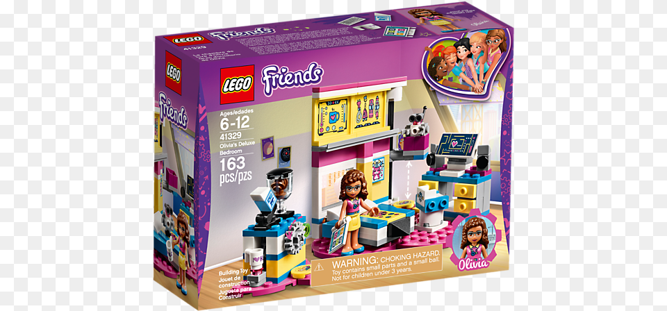 Image Of Lego Olivia S Deluxe Bedroom Lego Friends Olivia Deluxe Bedroom Kmart, Child, Female, Girl, Person Free Transparent Png