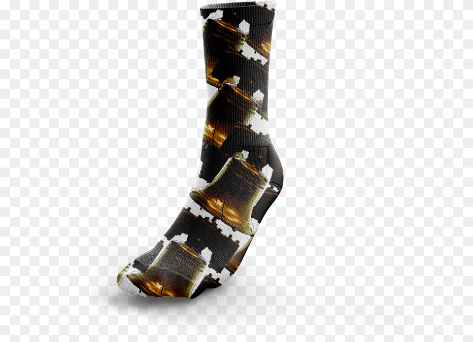 Of Liberty Bell Clog, Clothing, Hosiery, Sock Png Image