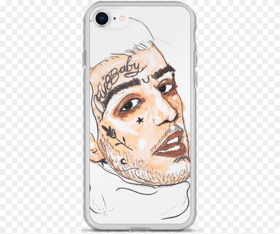 Image Of Lil Peep Phone Case Mobile Phone, Electronics, Mobile Phone, Art, Drawing Png