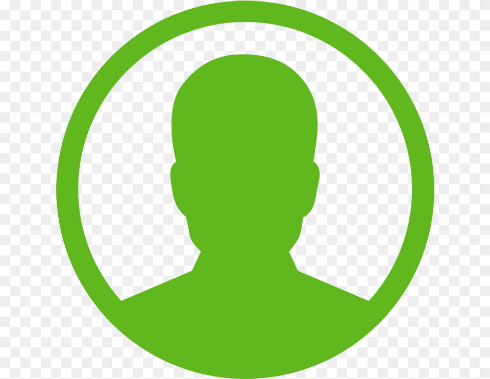 Image Of Login, Green, Silhouette, Logo Free Transparent Png