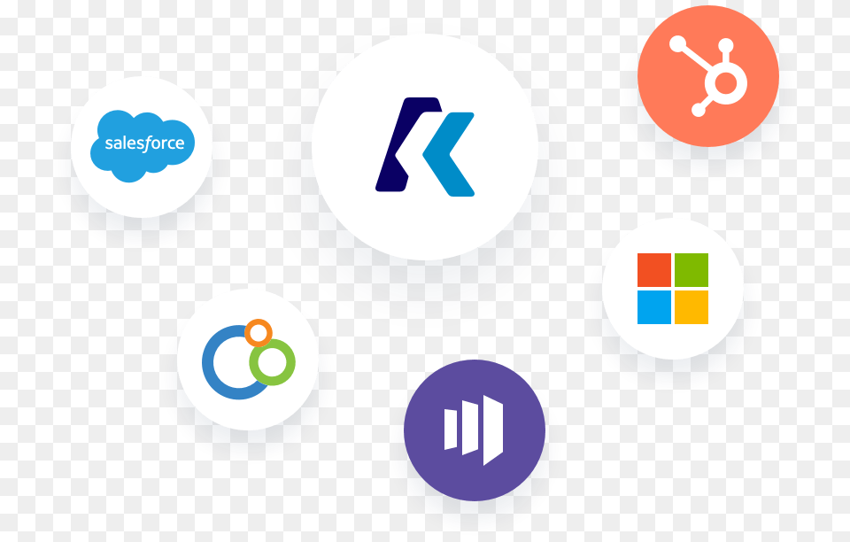 Image Of Logos From Salesforce Integrate Marketo Circle, Number, Symbol, Text, Appliance Free Png