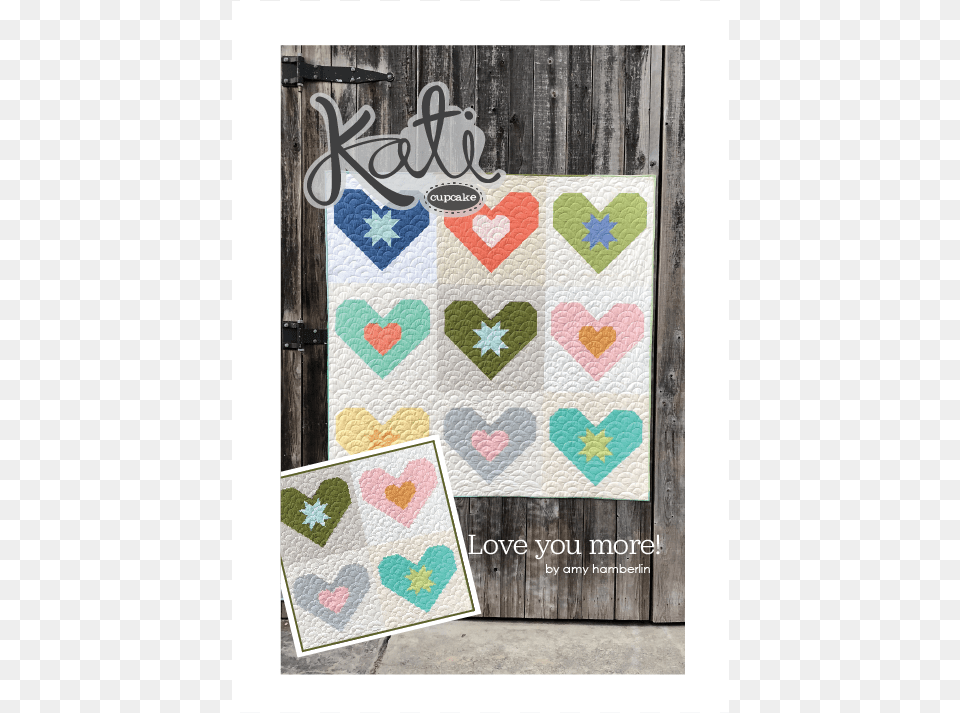 Image Of Love You More Paper Pattern Paper, Home Decor, Quilt, Rug, Applique Free Transparent Png